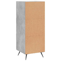 Thumbnail for Sideboard Betongrau 34,5x34x90 cm Holzwerkstoff