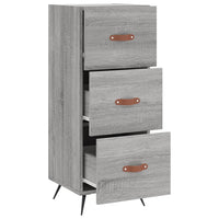 Thumbnail for Sideboard Grau Sonoma 34,5x34x90 cm Holzwerkstoff