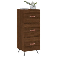 Thumbnail for Sideboard Braun Eichen-Optik 34,5x34x90 cm Holzwerkstoff