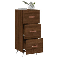 Thumbnail for Sideboard Braun Eichen-Optik 34,5x34x90 cm Holzwerkstoff