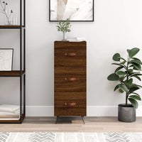 Thumbnail for Sideboard Braun Eichen-Optik 34,5x34x90 cm Holzwerkstoff