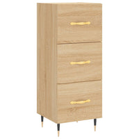 Thumbnail for Sideboard Sonoma-Eiche 34,5x34x90 cm Holzwerkstoff