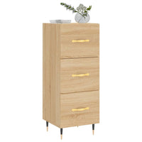 Thumbnail for Sideboard Sonoma-Eiche 34,5x34x90 cm Holzwerkstoff