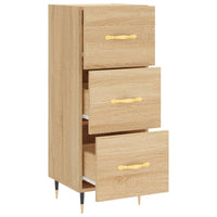 Thumbnail for Sideboard Sonoma-Eiche 34,5x34x90 cm Holzwerkstoff