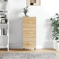 Thumbnail for Sideboard Sonoma-Eiche 34,5x34x90 cm Holzwerkstoff