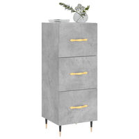 Thumbnail for Sideboard Betongrau 34,5x34x90 cm Holzwerkstoff