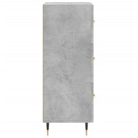 Thumbnail for Sideboard Betongrau 34,5x34x90 cm Holzwerkstoff