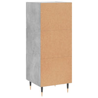 Thumbnail for Sideboard Betongrau 34,5x34x90 cm Holzwerkstoff