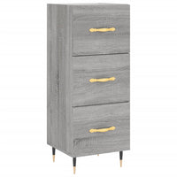 Thumbnail for Sideboard Grau Sonoma 34,5x34x90 cm Holzwerkstoff