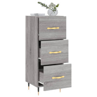 Thumbnail for Sideboard Grau Sonoma 34,5x34x90 cm Holzwerkstoff
