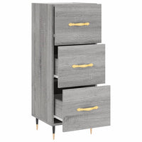 Thumbnail for Sideboard Grau Sonoma 34,5x34x90 cm Holzwerkstoff