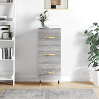 Thumbnail for Sideboard Grau Sonoma 34,5x34x90 cm Holzwerkstoff