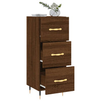 Thumbnail for Sideboard Braun Eichen-Optik 34,5x34x90 cm Holzwerkstoff