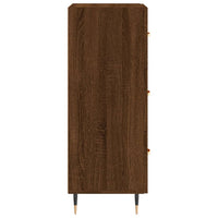 Thumbnail for Sideboard Braun Eichen-Optik 34,5x34x90 cm Holzwerkstoff