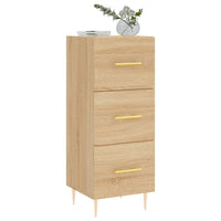 Thumbnail for Sideboard Sonoma-Eiche 34,5x34x90 cm Holzwerkstoff
