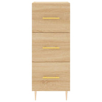 Thumbnail for Sideboard Sonoma-Eiche 34,5x34x90 cm Holzwerkstoff