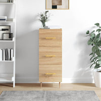 Thumbnail for Sideboard Sonoma-Eiche 34,5x34x90 cm Holzwerkstoff