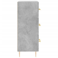 Thumbnail for Sideboard Betongrau 34,5x34x90 cm Holzwerkstoff