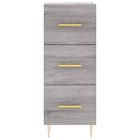 Thumbnail for Sideboard Grau Sonoma 34,5x34x90 cm Holzwerkstoff