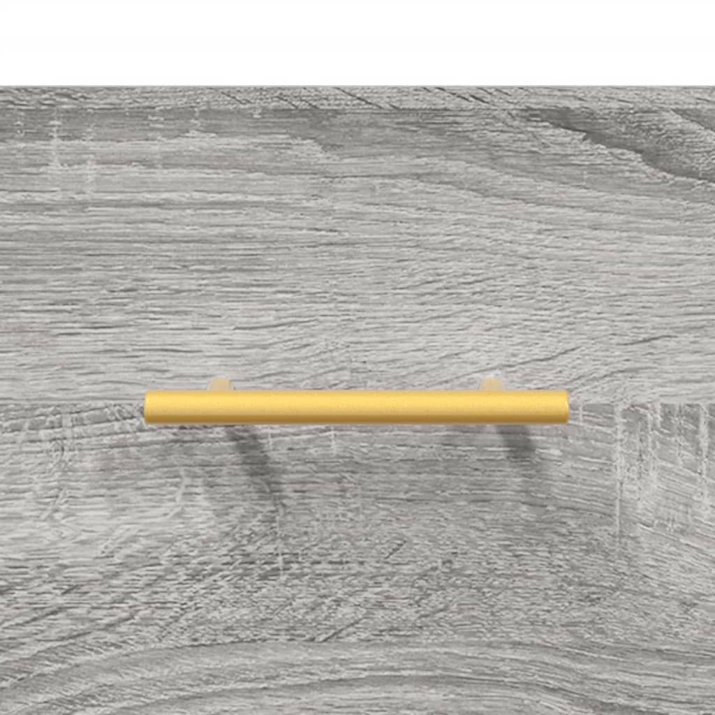 Sideboard Grau Sonoma 34,5x34x90 cm Holzwerkstoff