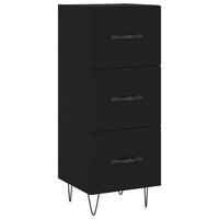 Thumbnail for Sideboard Schwarz 34,5x34x90 cm Holzwerkstoff