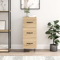 Thumbnail for Sideboard Sonoma-Eiche 34,5x34x90 cm Holzwerkstoff