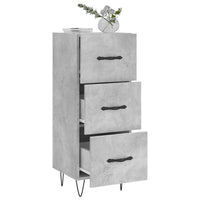 Thumbnail for Sideboard Betongrau 34,5x34x90 cm Holzwerkstoff