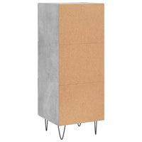 Thumbnail for Sideboard Betongrau 34,5x34x90 cm Holzwerkstoff