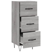 Thumbnail for Sideboard Grau Sonoma 34,5x34x90 cm Holzwerkstoff
