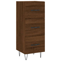 Thumbnail for Sideboard Braun Eichen-Optik 34,5x34x90 cm Holzwerkstoff