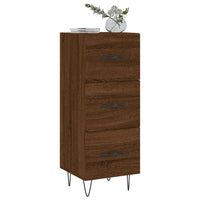 Thumbnail for Sideboard Braun Eichen-Optik 34,5x34x90 cm Holzwerkstoff