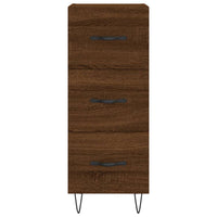 Thumbnail for Sideboard Braun Eichen-Optik 34,5x34x90 cm Holzwerkstoff