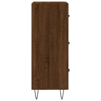 Thumbnail for Sideboard Braun Eichen-Optik 34,5x34x90 cm Holzwerkstoff
