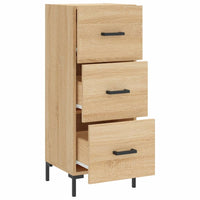 Thumbnail for Sideboard Sonoma-Eiche 34,5x34x90 cm Holzwerkstoff