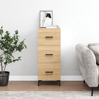 Thumbnail for Sideboard Sonoma-Eiche 34,5x34x90 cm Holzwerkstoff