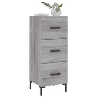 Thumbnail for Sideboard Grau Sonoma 34,5x34x90 cm Holzwerkstoff