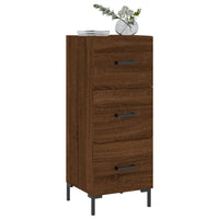 Thumbnail for Sideboard Braun Eichen-Optik 34,5x34x90 cm Holzwerkstoff