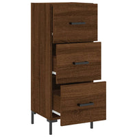 Thumbnail for Sideboard Braun Eichen-Optik 34,5x34x90 cm Holzwerkstoff