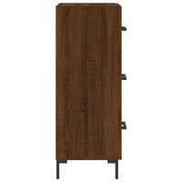 Thumbnail for Sideboard Braun Eichen-Optik 34,5x34x90 cm Holzwerkstoff