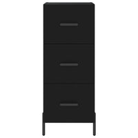 Thumbnail for Sideboard Schwarz 34,5x34x90 cm Holzwerkstoff