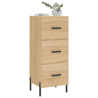 Thumbnail for Sideboard Sonoma-Eiche 34,5x34x90 cm Holzwerkstoff