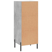 Thumbnail for Sideboard Betongrau 34,5x34x90 cm Holzwerkstoff