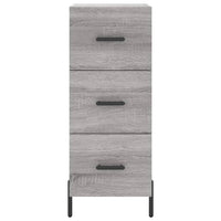 Thumbnail for Sideboard Grau Sonoma 34,5x34x90 cm Holzwerkstoff