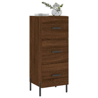 Thumbnail for Sideboard Braun Eichen-Optik 34,5x34x90 cm Holzwerkstoff