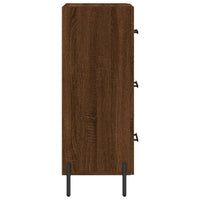 Thumbnail for Sideboard Braun Eichen-Optik 34,5x34x90 cm Holzwerkstoff
