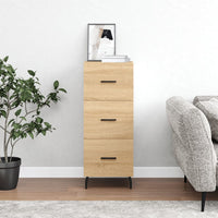 Thumbnail for Sideboard Sonoma-Eiche 34,5x34x90 cm Holzwerkstoff