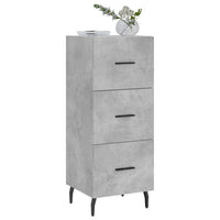 Thumbnail for Sideboard Betongrau 34,5x34x90 cm Holzwerkstoff