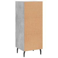 Thumbnail for Sideboard Betongrau 34,5x34x90 cm Holzwerkstoff