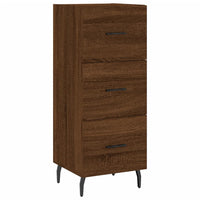Thumbnail for Sideboard Braun Eichen-Optik 34,5x34x90 cm Holzwerkstoff