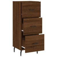 Thumbnail for Sideboard Braun Eichen-Optik 34,5x34x90 cm Holzwerkstoff